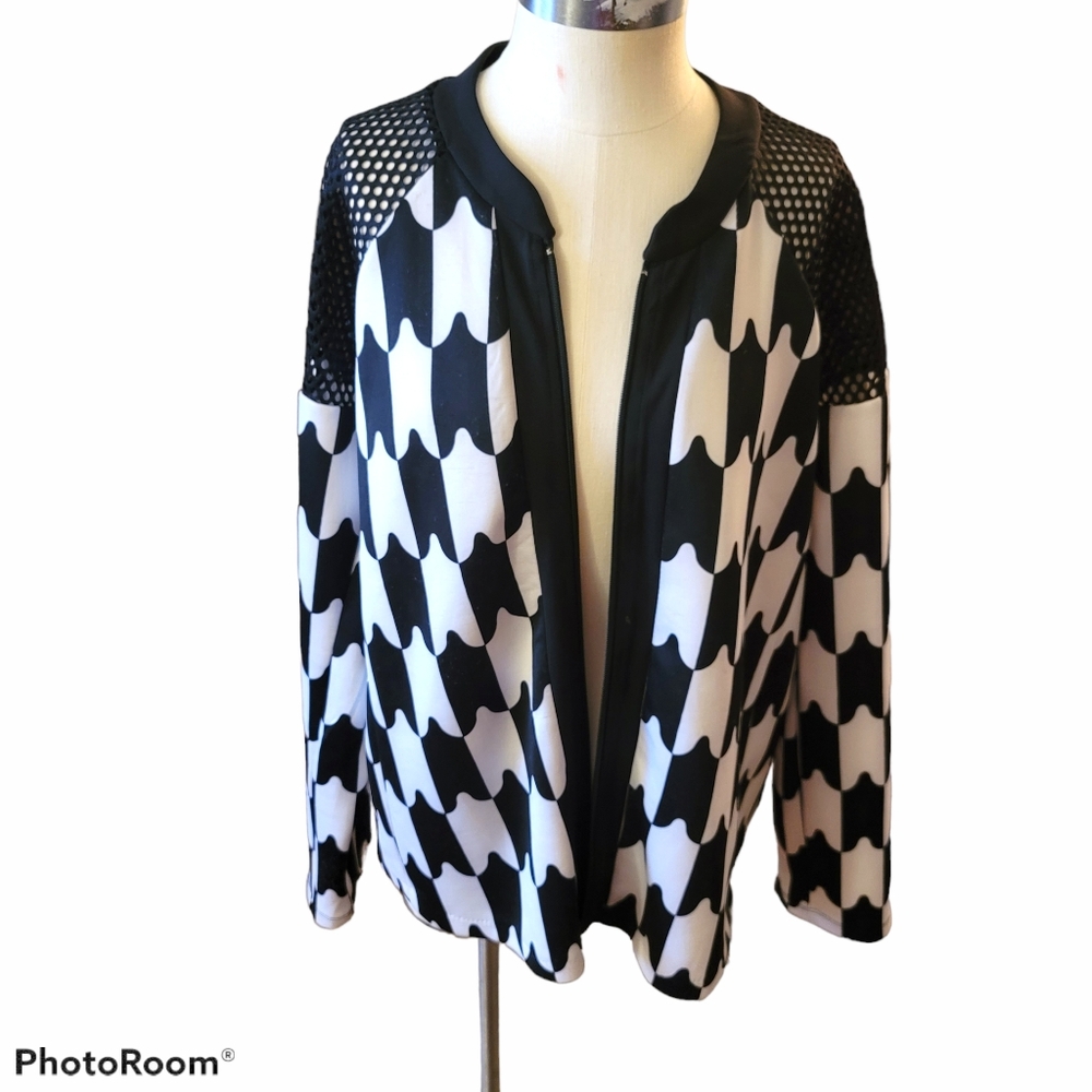 Ashley Stewart: Size 22/24 Houndstooth Jacket